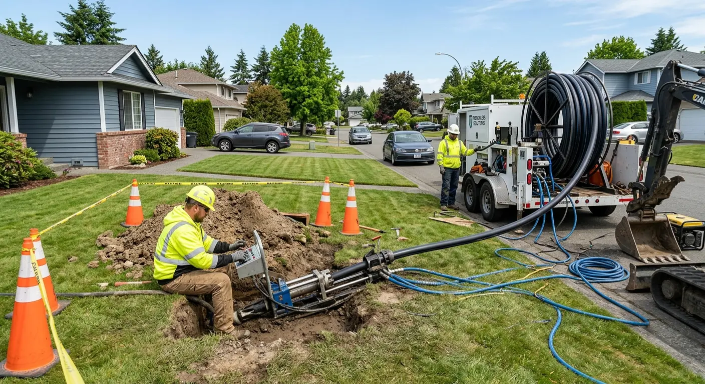 Sewer Line Cleaning in Edmonds, WA